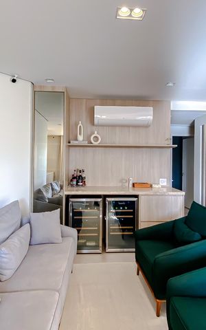 Apartamento à venda com 129m², 4 quartos e 2 vagas Apartamento à venda com 129m², 4 quartos e 2 vagasSala