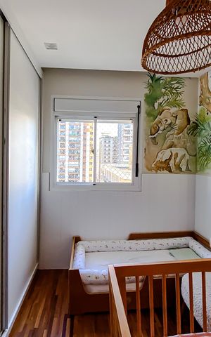 Apartamento à venda com 129m², 4 quartos e 2 vagas Apartamento à venda com 129m², 4 quartos e 2 vagasQuarto 1
