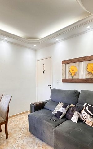 Apartamento à venda com 56m², 2 quartos e 1 vaga Apartamento à venda com 56m², 2 quartos e 1 vagaSala