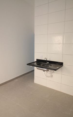 Studio à venda com 28m², 1 quarto e sem vagaCozinha