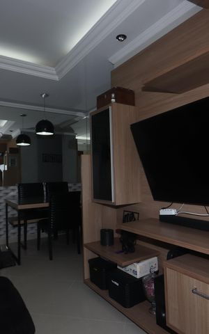 Apartamento à venda com 53m², 2 quartos e 1 vagaSala