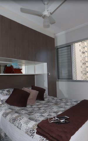 Apartamento à venda com 53m², 2 quartos e 1 vagaQuarto 1