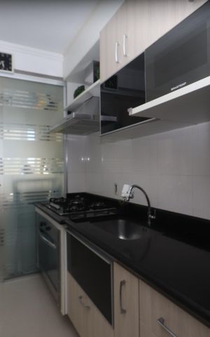 Apartamento à venda com 53m², 2 quartos e 1 vagaCozinha