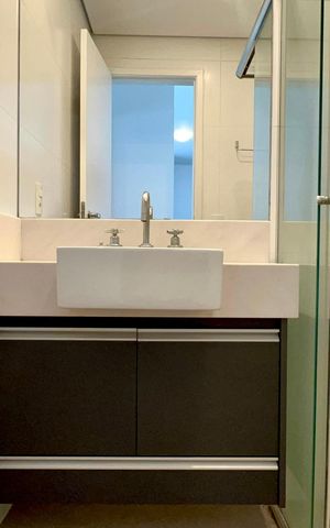 Apartamento à venda com 48m², 1 quarto e 1 vaga Apartamento à venda com 48m², 1 quarto e 1 vagaBanheiro