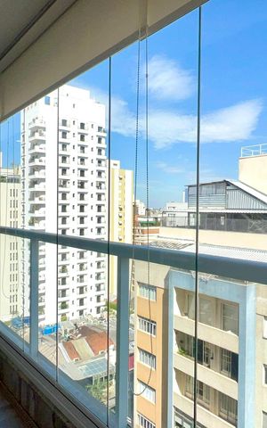Apartamento à venda com 48m², 1 quarto e 1 vaga Apartamento à venda com 48m², 1 quarto e 1 vagaVaranda