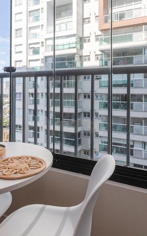 Studio à venda com 23m², 1 quarto e sem vaga Studio à venda com 23m², 1 quarto e sem vagaVaranda