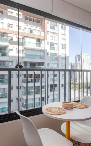 Studio à venda com 23m², 1 quarto e sem vaga Studio à venda com 23m², 1 quarto e sem vagaVaranda