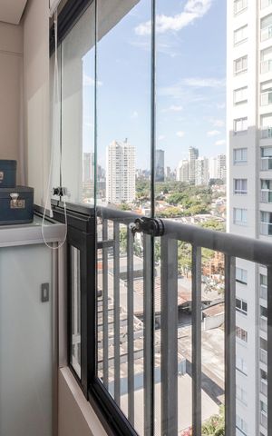 Studio à venda com 23m², 1 quarto e sem vaga Studio à venda com 23m², 1 quarto e sem vagaVaranda
