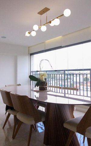 Apartamento para alugar com 122m², 3 quartos e 2 vagas Apartamento para alugar com 122m², 3 quartos e 2 vagasVaranda Gourmet