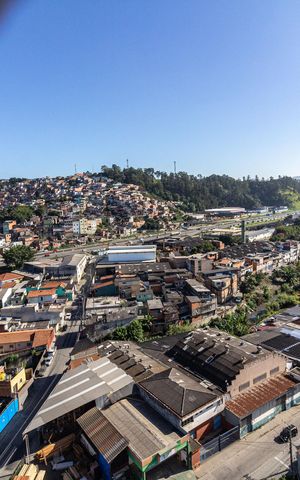 Apartamento para alugar com 43m², 2 quartos e 1 vagaCozinha e Área de Serviço - vista