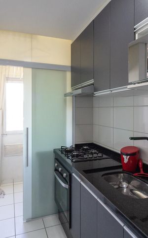 Apartamento para alugar com 43m², 2 quartos e 1 vagaCozinha e Área de Serviço