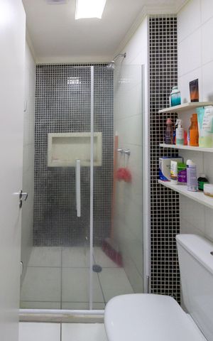 Apartamento para alugar com 43m², 2 quartos e 1 vagaBanheiro