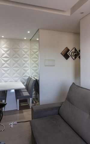Apartamento para alugar com 43m², 2 quartos e 1 vagaSala
