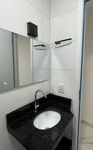 Apartamento para alugar com 30m², 1 quarto e sem vagaBanheiro