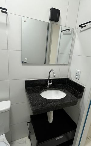 Apartamento para alugar com 30m², 1 quarto e sem vagaBanheiro