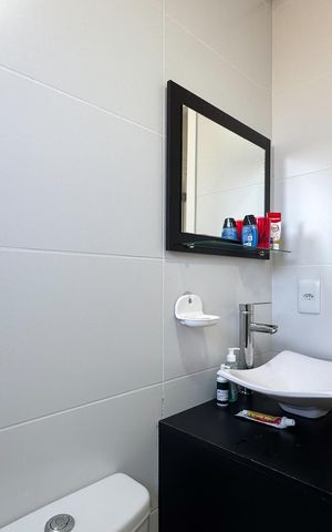 Apartamento para alugar com 54m², 2 quartos e 1 vagaBanheiro Social