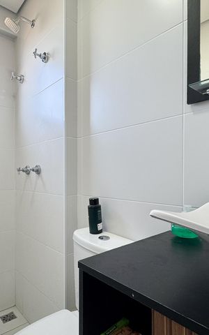 Apartamento para alugar com 54m², 2 quartos e 1 vagaBanheiro - Suíte 