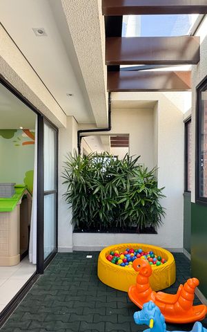 Apartamento para alugar com 54m², 2 quartos e 1 vagaÁrea comum - brinquedoteca 