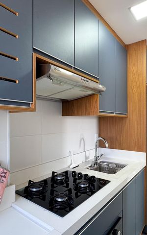 Apartamento para alugar com 54m², 2 quartos e 1 vagaCozinha 