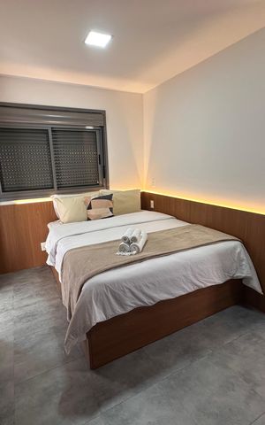 Studio para alugar com 32m², 1 quarto e 1 vaga Studio para alugar com 32m², 1 quarto e 1 vagaStudio