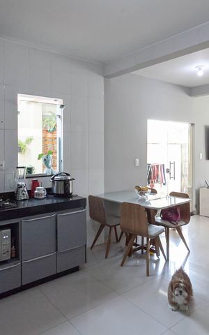 Casa de condomínio à venda com 110m², 3 quartos e 1 vaga Casa de condomínio à venda com 110m², 3 quartos e 1 vagaCozinha