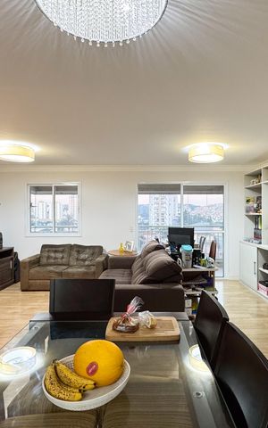 Apartamento à venda com 104m², 2 quartos e 2 vagas Apartamento à venda com 104m², 2 quartos e 2 vagasSala