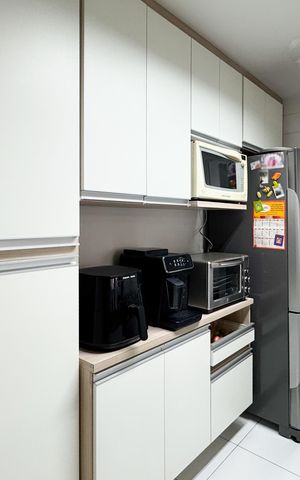 Apartamento à venda com 104m², 2 quartos e 2 vagas Apartamento à venda com 104m², 2 quartos e 2 vagasCozinha