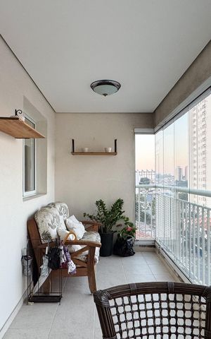 Apartamento à venda com 104m², 2 quartos e 2 vagas Apartamento à venda com 104m², 2 quartos e 2 vagasSacada