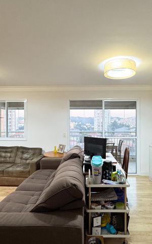Apartamento à venda com 104m², 2 quartos e 2 vagas Apartamento à venda com 104m², 2 quartos e 2 vagasSala