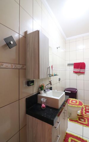 Casa à venda com 120m², 3 quartos e 1 vagaBanheiro Social
