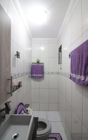Casa à venda com 120m², 3 quartos e 1 vagaLavabo 