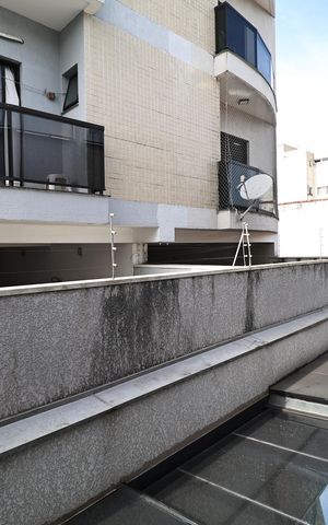 Apartamento à venda com 136m², 3 quartos e 2 vagasVista da suíte 