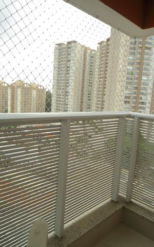 Apartamento à venda com 78m², 2 quartos e 2 vagasVaranda de serviço  - técnica 
