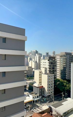 Studio para alugar com 25m², 1 quarto e sem vaga Studio para alugar com 25m², 1 quarto e sem vagaVista da Varanda da Sala