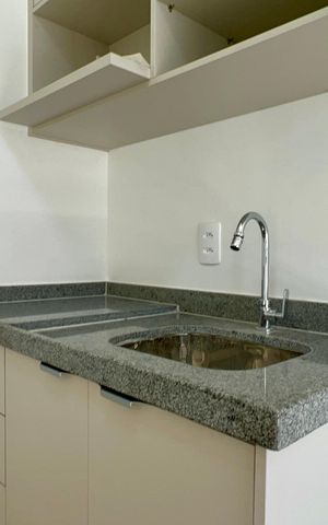 Studio para alugar com 25m², 1 quarto e sem vaga Studio para alugar com 25m², 1 quarto e sem vagaCozinha