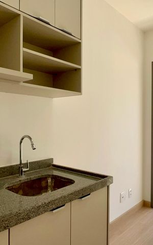 Studio para alugar com 25m², 1 quarto e sem vaga Studio para alugar com 25m², 1 quarto e sem vagaCozinha