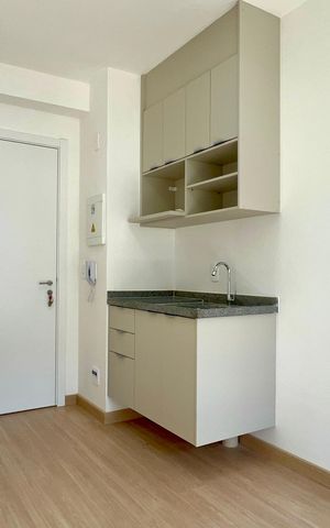 Studio para alugar com 25m², 1 quarto e sem vaga Studio para alugar com 25m², 1 quarto e sem vagaSala