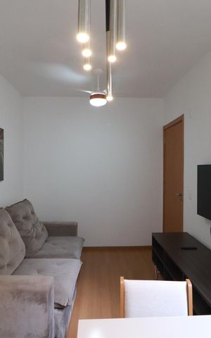 Apartamento para alugar com 42m², 2 quartos e 1 vagaSala