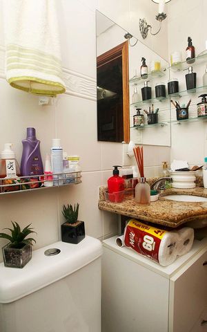 Apartamento à venda com 90m², 1 quarto e sem vagaBanheiro