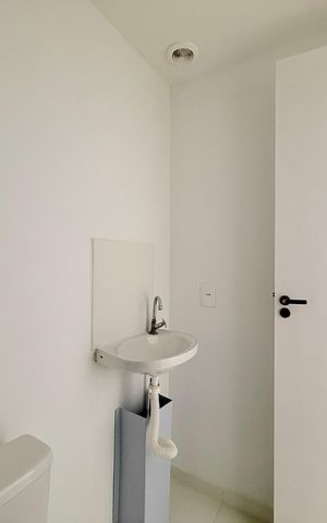 Studio à venda com 24m², 1 quarto e sem vaga Studio à venda com 24m², 1 quarto e sem vagaBanheiro