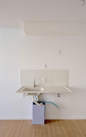 Studio à venda com 24m², 1 quarto e sem vaga Studio à venda com 24m², 1 quarto e sem vagaCozinha