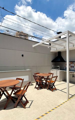 Studio à venda com 24m², 1 quarto e sem vaga Studio à venda com 24m², 1 quarto e sem vagaChurrasqueira