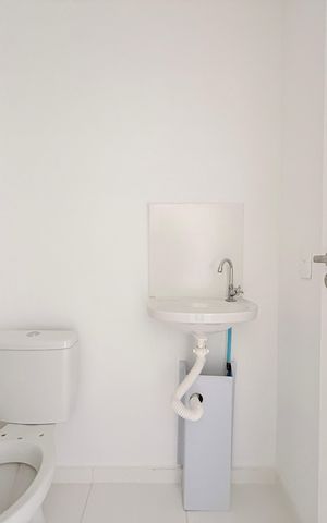 Studio à venda com 24m², 1 quarto e sem vaga Studio à venda com 24m², 1 quarto e sem vagaBanheiro