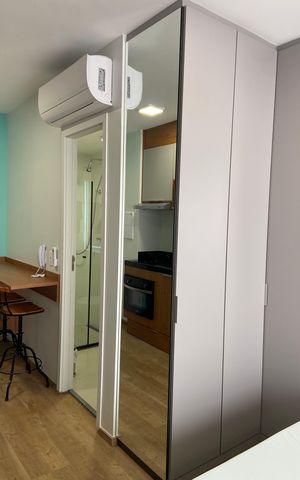 Studio à venda com 25m², 1 quarto e sem vaga Studio à venda com 25m², 1 quarto e sem vagaStudio