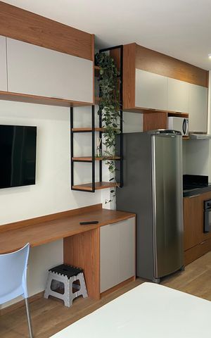 Studio à venda com 25m², 1 quarto e sem vaga Studio à venda com 25m², 1 quarto e sem vagaStudio