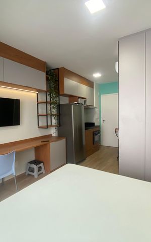 Studio à venda com 25m², 1 quarto e sem vaga Studio à venda com 25m², 1 quarto e sem vagaStudio