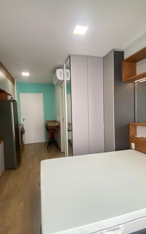 Studio à venda com 25m², 1 quarto e sem vaga Studio à venda com 25m², 1 quarto e sem vagaStudio