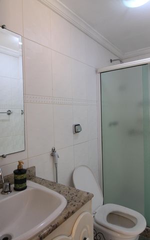 Apartamento para alugar com 92m², 2 quartos e 1 vagaBanheiro Social