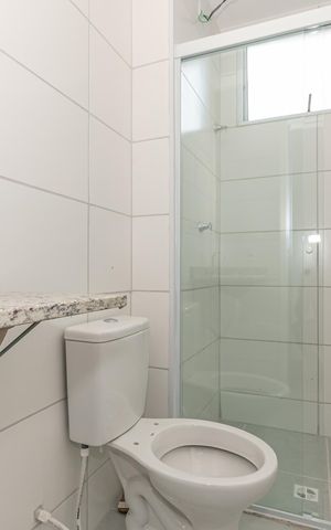 Apartamento à venda com 61m², 1 quarto e 1 vaga Apartamento à venda com 61m², 1 quarto e 1 vagaBanheiro