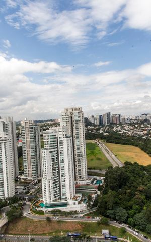 Apartamento para alugar com 55m², 1 quarto e 2 vagasVista